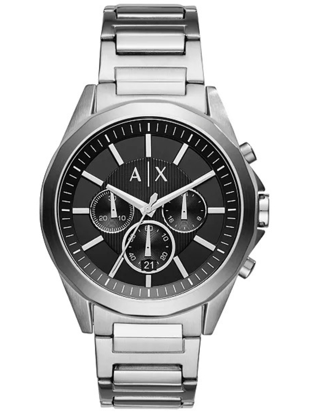 Armani exchange men's chronograph stainless steel bracelet watch AX2600